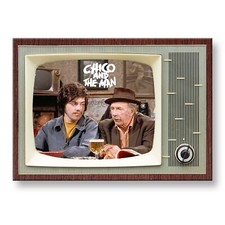 Chico and The Man TV Show Retro TV 3.5 inches x 2.5 inches Steel Fridge Magnet picture