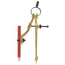 842 Precision Pencil Compass, includes pencil , Yellow, 1 Count (Pack of 1) picture