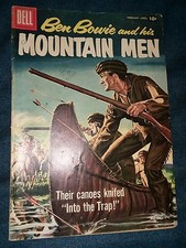 BEN BOWIE AND HIS MOUNTAIN MEN 14 G/vg 3.0 GREAT SILVER AGE DELL WESTERN COMIC picture