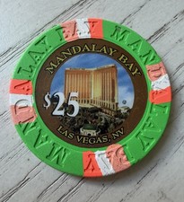 Mandalay Bay Hotel Casino $25 Casino Chip Las Vegas Nevada  picture
