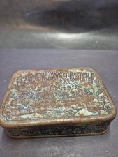 Empty-Vintage 1920s  Edgeworth Extra High Grade Pipe Tobacco Tin Larus & Bro Co picture