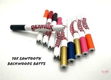 10 X Sawtooth Bat Cigarette Dugout 1 hitter US SELLER SAME DAY SHIP (3