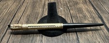 Antique Retractable Dip Pen Gold Filled Overlay Victorian Calligraphy NIB Holder picture