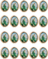 20Pcs Our Lady of Guadalupe Saint Jude Spacer Beads for DIY Rosary Necklace Brac picture