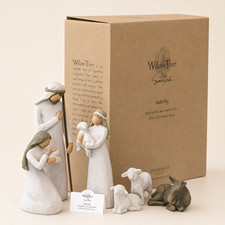 Nativity Set_6 pieces/ Willow Tree Nativity Figurines, hand-painted figures  picture