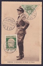 POSTCARD - Gabriele D'Annunzio in Fiume D'Italia - (9395) picture
