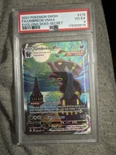 PSA 4 2021 Pokémon SWSH Evolving Skies Umbreon VMAX #215 Secret Rare picture