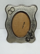 Musical Wedding Picture Frame Joined Wedding Bands Roses Wind Up Waltz picture