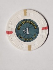 1.00 Chip from the Venetian Casino Las Vegas Nevada  picture