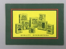 1930s KELLOGG's CEREAL Advertising Recipes Booklet Vintage Cook Book picture