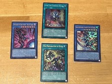 YUGIOH Asian Eng CR12-AE027-28 Magician of Dark Chaos Black Luster Soldier set picture