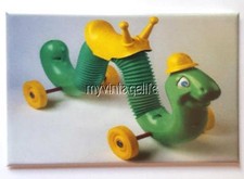 Vintage INCHWORM Fridge MAGNET  2