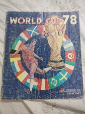World Cup 1978 panini empty album picture
