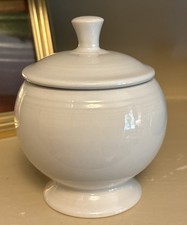 Fiesta White Individual Sugar Bowl with Lid picture