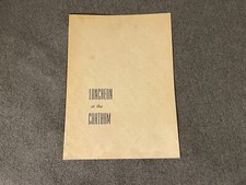 The Chatham Restaurant Lunch Menu Chatham New Jersey NJ 1950's 1960's Vintage picture