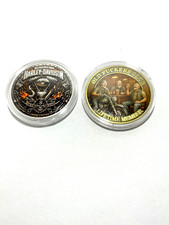 HARLEY-DAVIDSON RIDE FREE COIN, HARLEY TOKEN, HARLEY ROUND, LIFETIME MEMBER COIN picture
