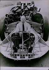LG887 1947 Orig Photo READY FOR ATTACK ON WORLD'S AURO SPEED RECORD John Cobb picture