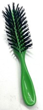 Vtg Pro 632 Flare Hair Brush Bright Green Retro Plastic Plastic MC Estate Find picture