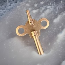 Key For Ansonia Crystal Regulator  Clock With S-F Arbor See Model Photos picture