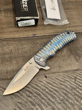 Kizer Cutlery BNIB Model Ki401X S35VN Blade Lightning Ano Titanium Frame Lock picture