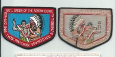 CY SCOUT BSA 1983 OA NOAC POCKET PATCH NATIONAL ORDER OF THE ARROW CONFERENCE NJ picture