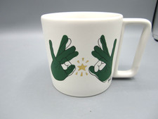Starbucks White Green Sign Language Logo by Handle Tea Coffee Mug 12oz 2019 (41 picture