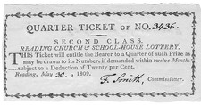 Reading, MA, Uses Lottery To Fund Church & Schoolhouse In 1809 picture