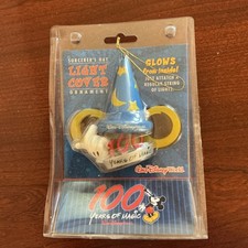 Walt Disney World Sorcerer's Hat Light Cover Ornament 100 Years of Magic 2002 picture