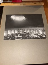 Antique Vienna Exposition of 1873 Rotunda Mounted German Architecture Photo picture