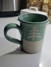 Caribou Coffee Mug Pine Tree, Made in USA picture