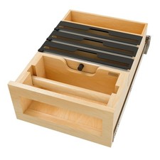 Rev-A-Shelf Kitchen Paper Towel Holder with Soft-Close for 18” Base Cabinets picture