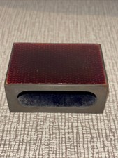 Vintage Old Antique Brass Guilloche Enamel Painted Matchbox Cover picture