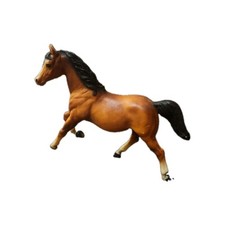 BREYER RUNNING MARE # 124 VINTAGE TRADITIONAL 1961 some rubs MODEL HORSE 9