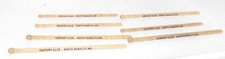 CENTURY CLUB North Mankato MN Lot of 7 SWIZZLE STICKS Liquor Gld Sparkle,Vintage picture