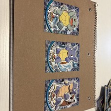 Topps Pokémon Squirtle Wartortle Blastoise #07 #08 #09 3-Card Lot picture