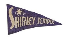 Vintage 1936 - 1938 Shirley Temple BF3 Mini Pennant Actress Antique Early picture