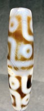 Tibetan Old Agate 12 Eye DZI Bead, Cinnabar, Nice Weathering Talisman, Charm💫🔥 picture