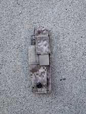 Eagle Industries AOR1 Single Mag Pistol Pouch Molle w/ Tan Webbing picture
