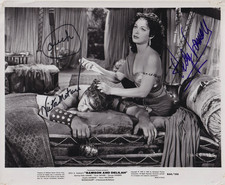 Hedy Lamarr & Victor Mature - Signed Photograph picture