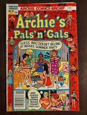Archie Comics Archie's Pals n Gals #161 (Nov 1982) - 1st Solo Cheryl Blossom picture