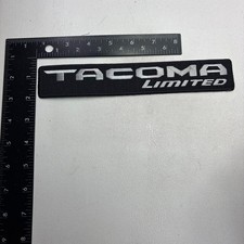 HUGE Embroidered Toyota TACOMA LIMITED Patch 50aq picture