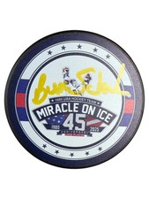 Buzz Schneider Signed USA Hockey Miracle On Ice 45th Anniversary (1980-2025) Hoc picture