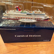 Carnival Horizon Official Licensed Ship Model (New in Box) Carnival cruise lines picture