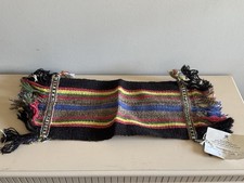 Authentic Vintage Omani Handwoven Wool Textile w/ Original Oman Government Tag picture