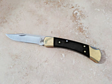 BUCK 110 FOLDING HUNTER KNIFE WITH LEATHER SHEATH - 2021 picture