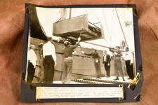 WWII War Dead Caskets Oakland California 8¾x7¾ 1947 AP Wire Photo V31 picture