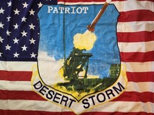 VTG 1991 United States Desert Storm Flag Patriot Star Spangled USA America 91 picture