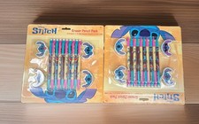 BONUS Brand New Disney Stitch Eraser & Mechanical Pencil Set Lot Of 2pck picture