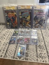 Ghost Rider CGC Signed + X-men CGC Cards picture