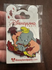 Disney Pin DisneyLand Paris DLP Dumbo Fall / Autumn Leaves picture